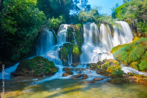 Kravica waterfall in Bosnia and Herzegovina