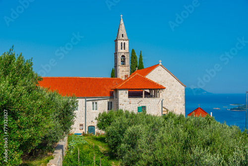 Monastery and church of Our Lady of the Angels at Orebic, Croatia photo