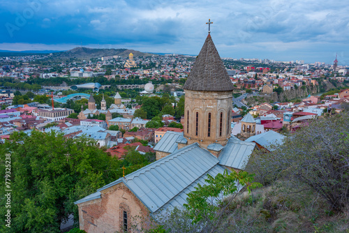 Upper Betlemi Church in Tbilisi, Georgia photo