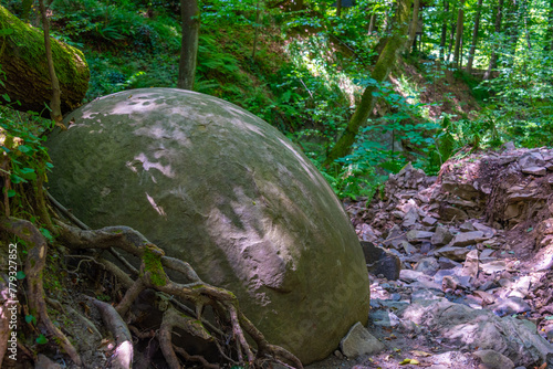 Popular stone spheres - kamene kugle - in Bosnia and Herzegovina photo