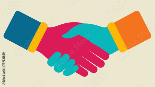 Two hands shaking symbolizing the mutual agreement and compromise that is often necessary for effective decision making in family dynamics.