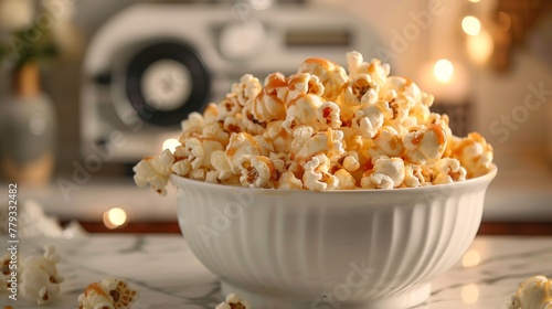 A gourmet take on classic American caramel popcorn