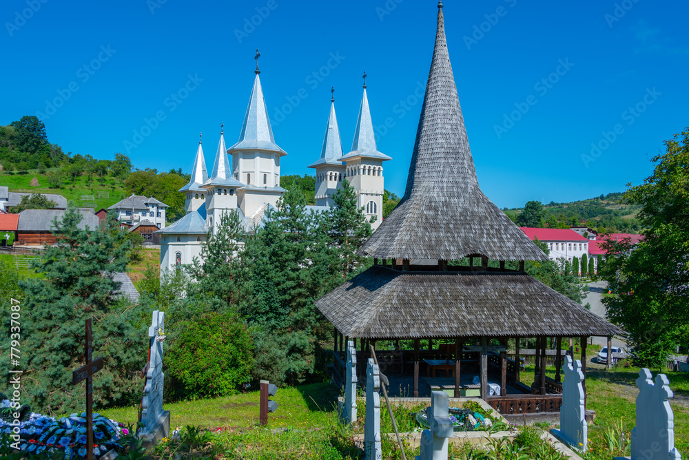 Wooden church Paraschiva at Poienile Izei in Romania