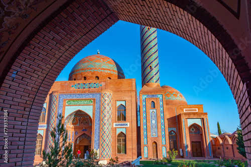 Imamzadeh Ibrahim complex near Ganja, Azerbaijan photo