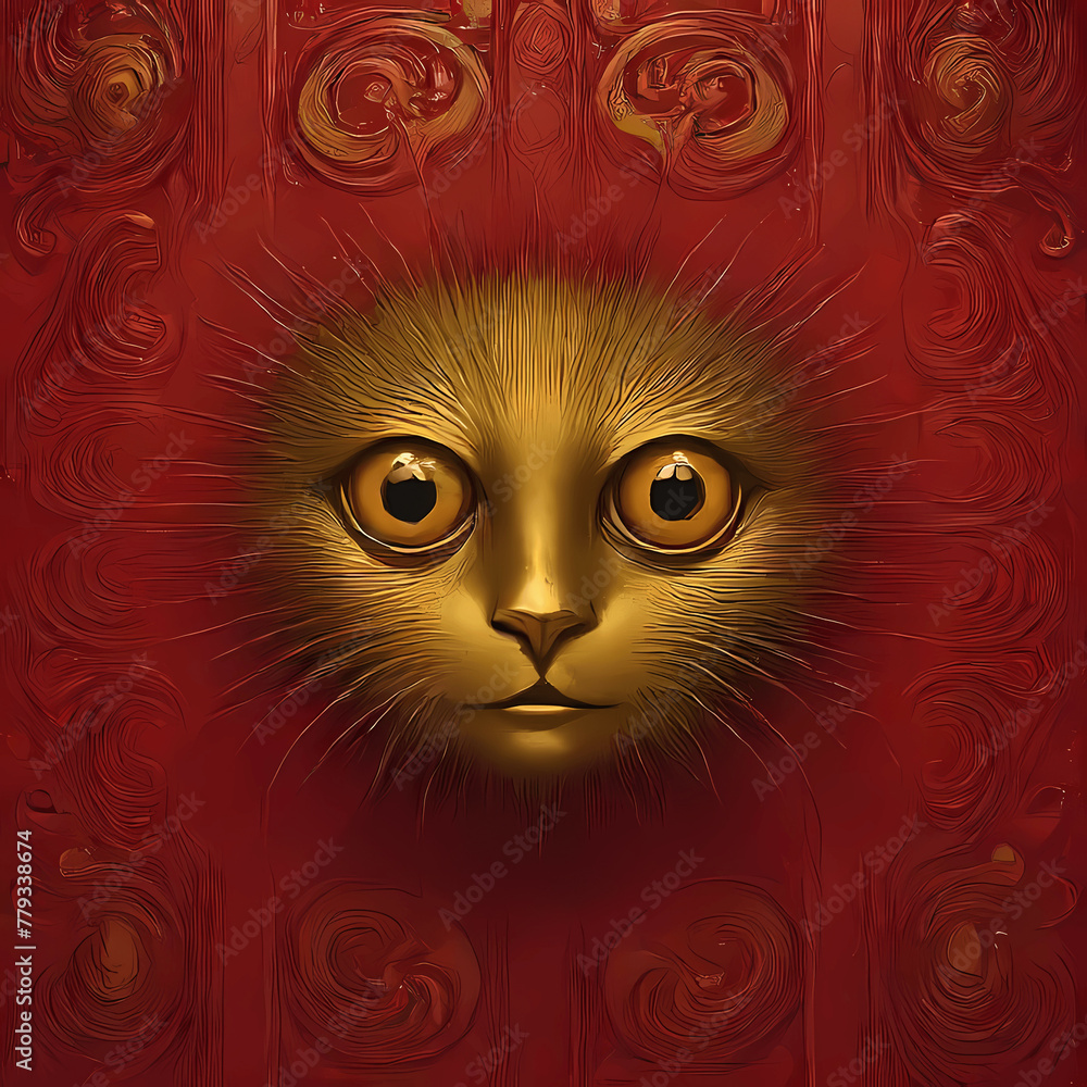 Fototapeta premium Psychedelic Eyes