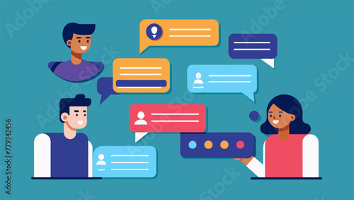 A series of text messages where one person is consistently receiving immediate and enthusiastic responses from their friend while the others