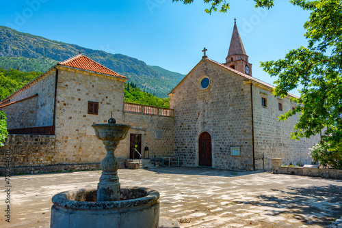 Franciscan monastery of Saint Vlah near Cavtat, Croatia photo