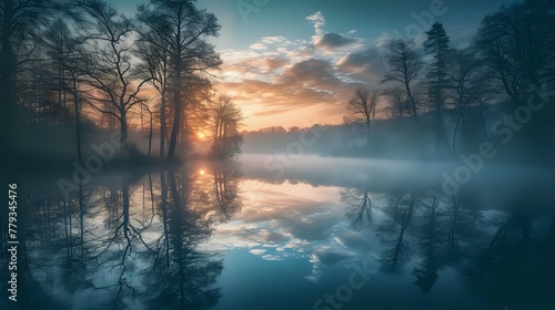 Sorrowful Silence: Morning's Reflections./n