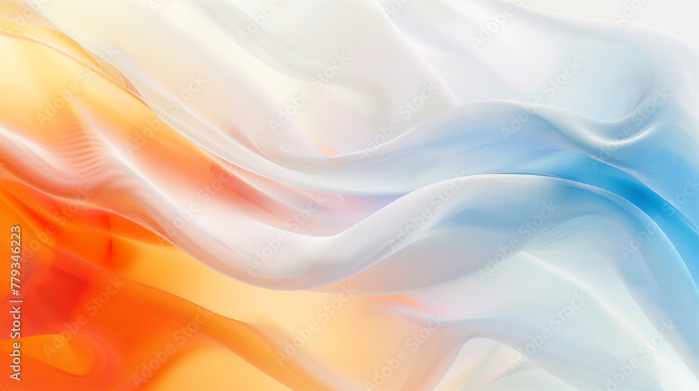 Fototapeta premium background 3D gradient, line gradient, wave gradient, liquid white gradient, corridor glass, corridor white, office white room, gradient wave of flag, full color 