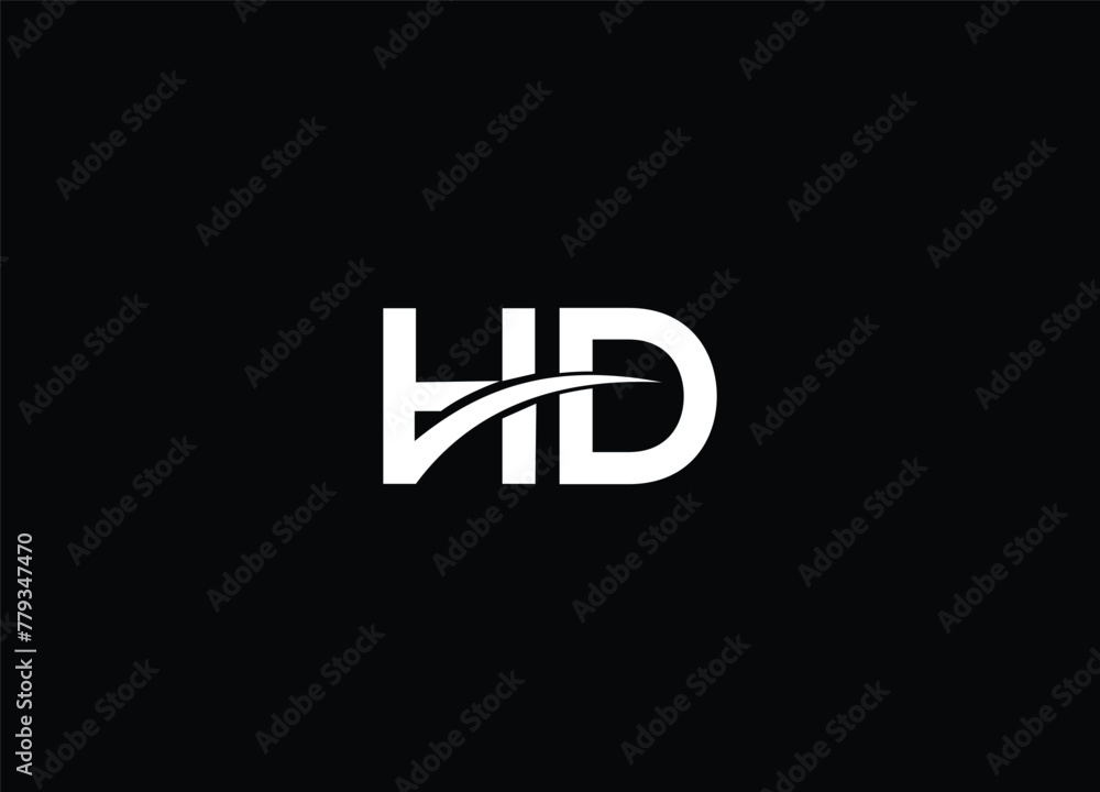 Obraz premium HD creative letter logo design and initial logo