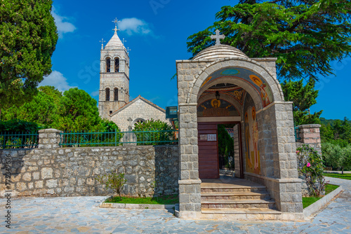 Papier peint Rezevici monastery during a sunny day in montenegro