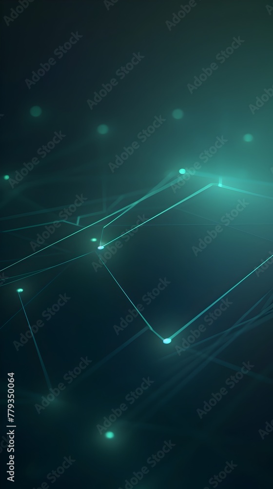 Dynamic Wireless Network Connection Abstract Background with Glowing Futuristic Symbols Dynamic Wireless Network Connection Abstract Background with Glowing Futuristic Symbols