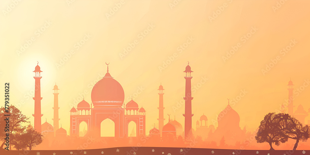 Islamic eid al adha design background background