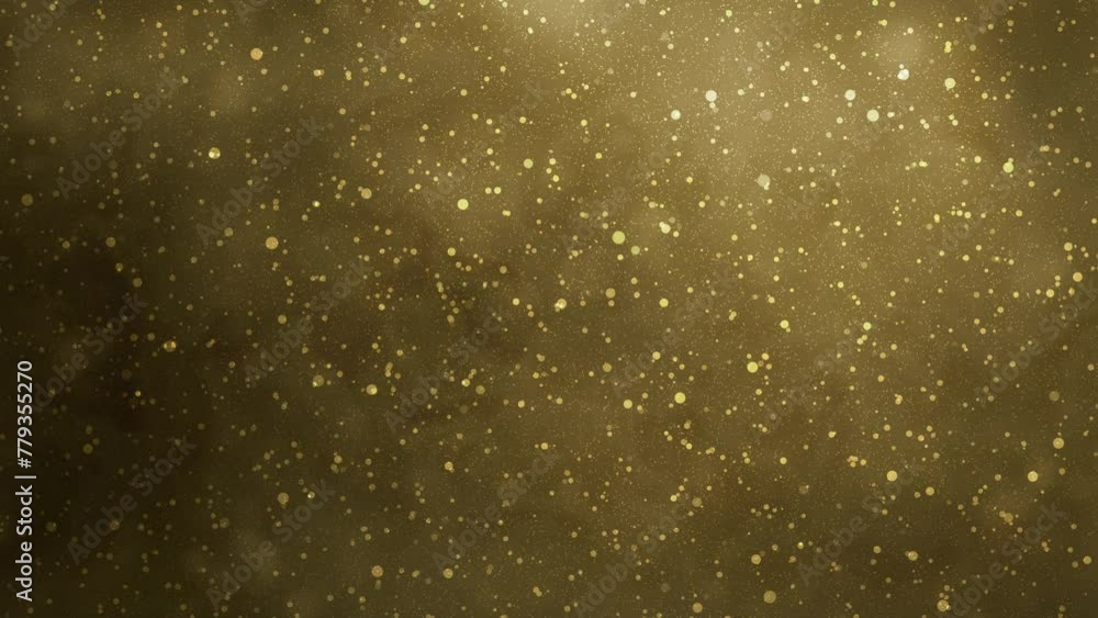 Molten Gold Dream: Serene Fluid Motion in a Glittering Stardust Background Animation Molten Gold Dream: Serene Fluid Motion in a Glittering Stardust Background Animation