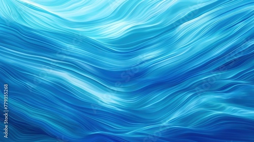 Oceanic Elegance Abstract Water Wave Texture for Web Banner Graphic