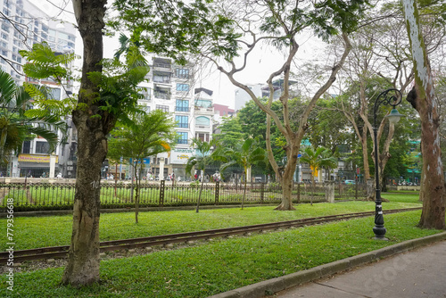 street in the city