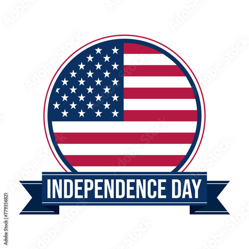  United states independence day badge (ID: 779356821)