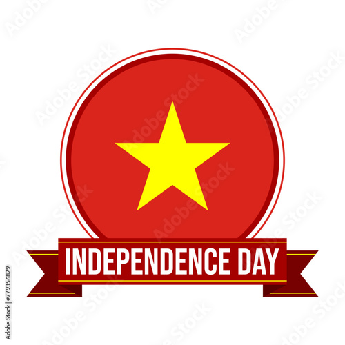 Vietnam independence day banner (ID: 779356829)