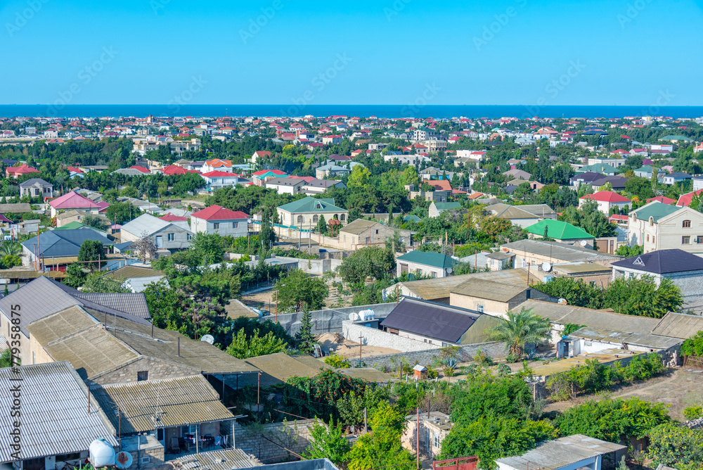 Residential neighborhood at Mardakan, Absheron peninsula in Azerbaijan Residential neighborhood at Mardakan, Absheron peninsula in Azerbaijan