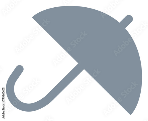 天気のアイコン　雨(傘)