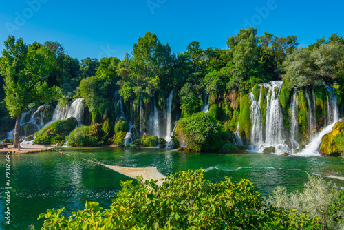 Kravica waterfall in Bosnia and Herzegovina photo