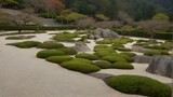 Adachi Museum of Art, Yasugi, Shimane Prefecture, Japan: A view of the Dry Landscape Garden
