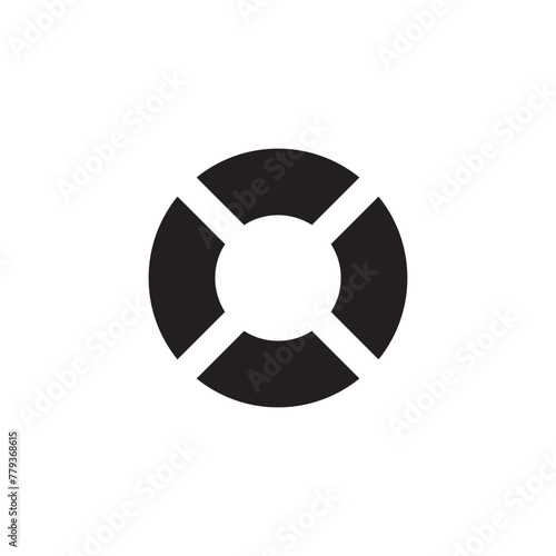 swimming tire icon