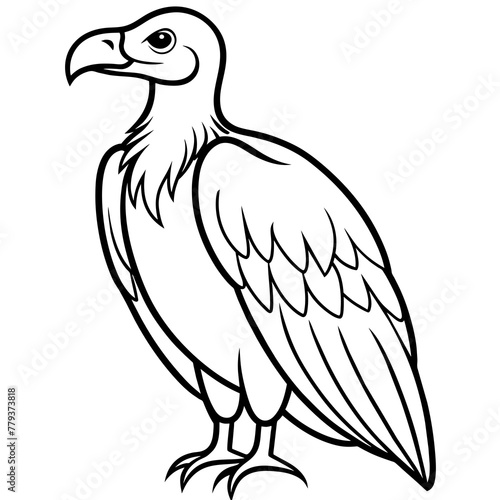 condor line art vector