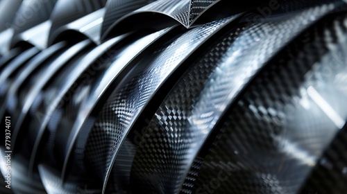 Write about the advancements in materials used for aerospace components, such as carbon fiber composites​