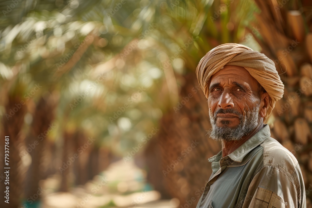 Portrait of a Man in a Rural Setting Portrait of a Man in a Rural Setting