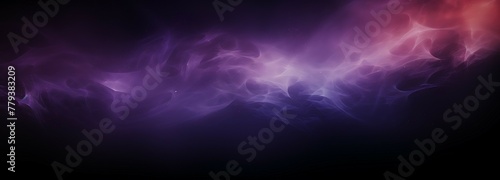 Dark moody banner background grainy gradient glowing purple black violet noise texture 