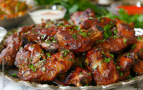 Tandoori style grilled beef for eidul azha