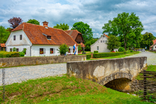 Foto Birth house of former yugoslavian leader Josip Broz Tito in Kumrovec, Croatia