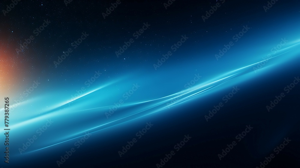 lowing light blue ray abstract dark grainy background noise texture