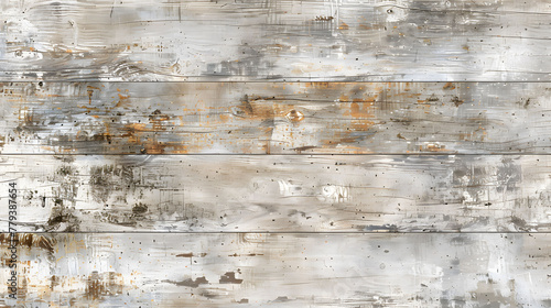 Weathered finishing on birch wood texture background for authentic appeal © Ardisan