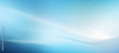 Fototapeta Naklejka Na Ścianę i Meble -  Blue white pastel gradient background smooth light blue abstract grainy poster banner backdrop 