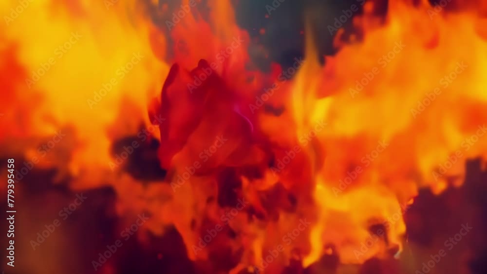 Each splash of color adds to the intense heat of this thermal explosion of abstracts. Each splash of color adds to the intense heat of this thermal explosion of abstracts.