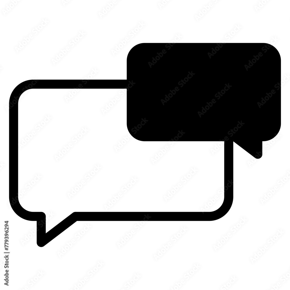 Fototapeta premium speech bubble icon