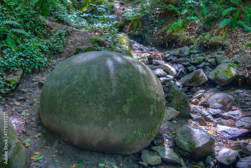 Popular stone spheres - kamene kugle - in Bosnia and Herzegovina photo