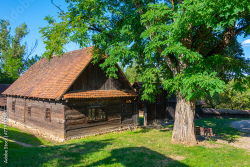 Ethnographic Park Romulus Vuia at Cluj-Napoca, Romania photo