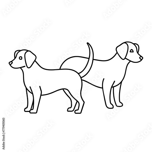 dog - vector illustration