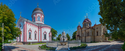 Noul Neamt Monastery near Tiraspol in Moldova photo