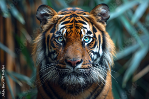 portrait of a bengal tiger