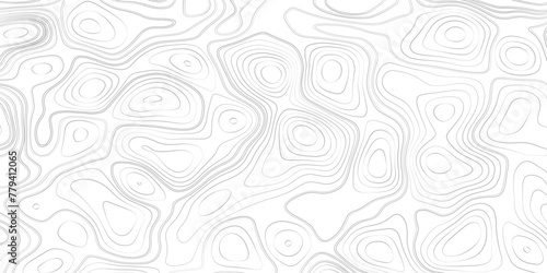 Vector monochrome seamless pattern, curved lines, black & white background. Abstract dynamical rippled surface, stock graphic illustration