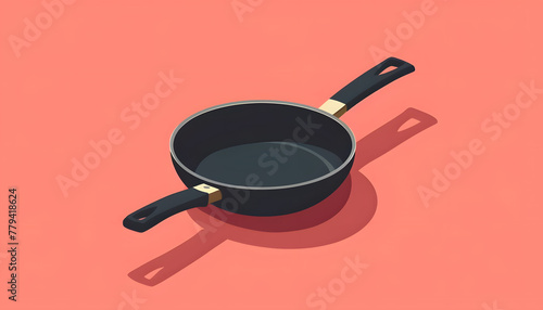 Visualize a frying pan emoji symbolizing cooking or culinary activities in the kitchen ar7 4 Generative AI