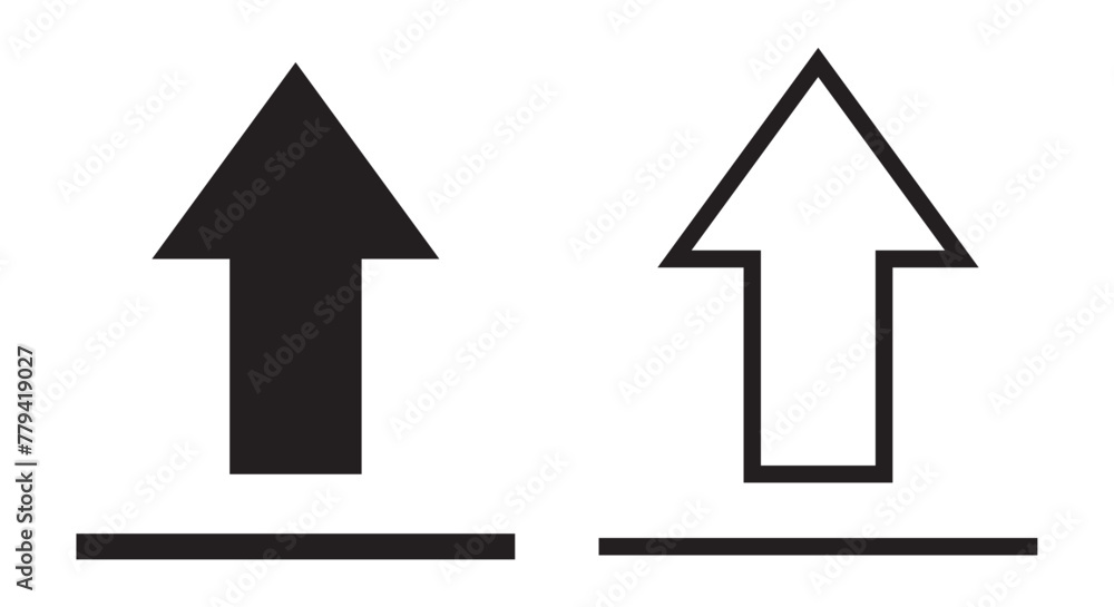 Download and upload icon buttons. Files download and upload icons symbol in line and flat style on white background. Vector illustration in eps 10. Download and upload icon buttons. Files download and upload icons symbol in line and flat style on white background. Vector illustration in eps 10.