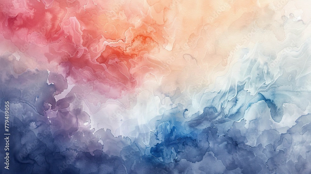 Abstract background with watercolor stains. Colorful background for your design - obrazy, fototapety, plakaty 