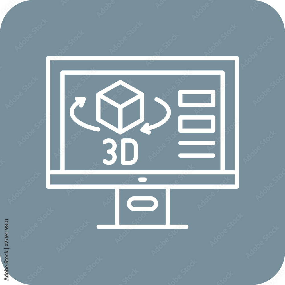 3D design Icon 3D design Icon
