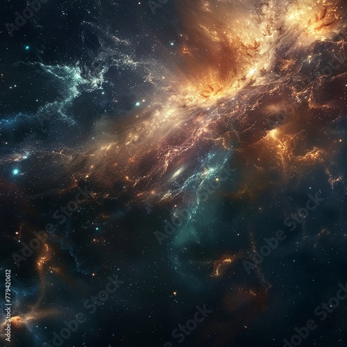 Explore uncharted galaxies against a captivating random scifi backdrop