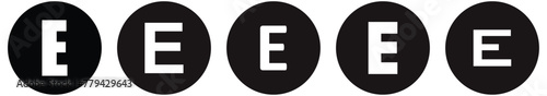 Explicit content simple concept isolated icons.